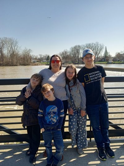 Family image at park